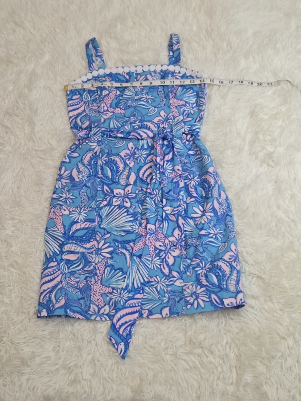 Lilly Pulitzer Kensington Dress (Sound The Sirens) - Picture 9 of 14